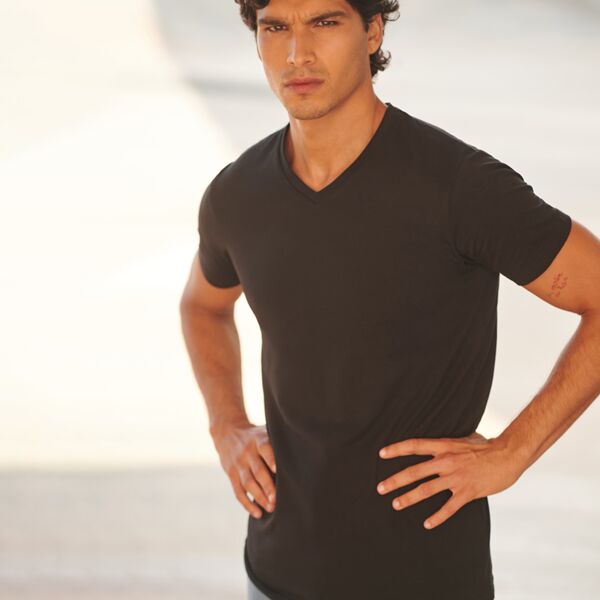 SF Clothing Feel Good Stretch V Neck T-Shirt Thumbnail